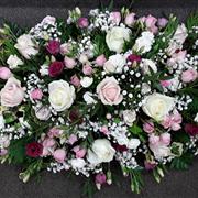 Pink and white 