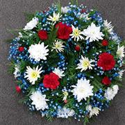 Red white and blue 12inch