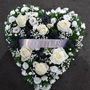 Mixed large heart with ribbion 