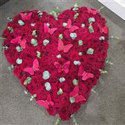 Extra large funeral heart 